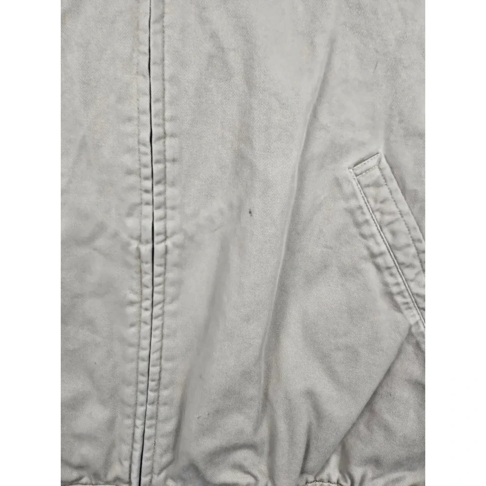 Vtg Polo Ralph Lauren Harrington Jacket Mens Large Tan Full Zip Harrington *Read